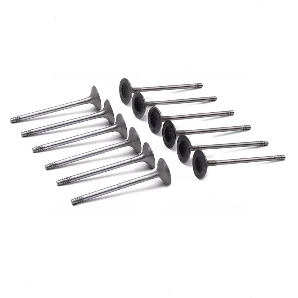 12x Válvulas de admisión y escape para BMW MINI Cooper One 318i X1 F30 F55 F56 1.5 B38A Foto 3 de 4
