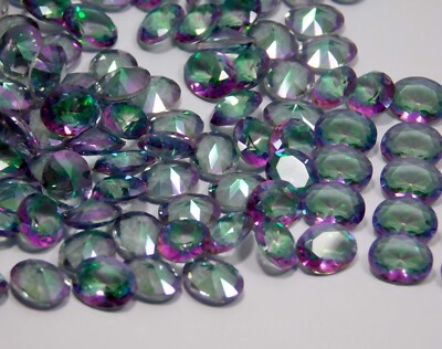 50 Pcs Natural Mystic Quartz Multi-Color Marquise Cut Gemstone  100 Ct Lot