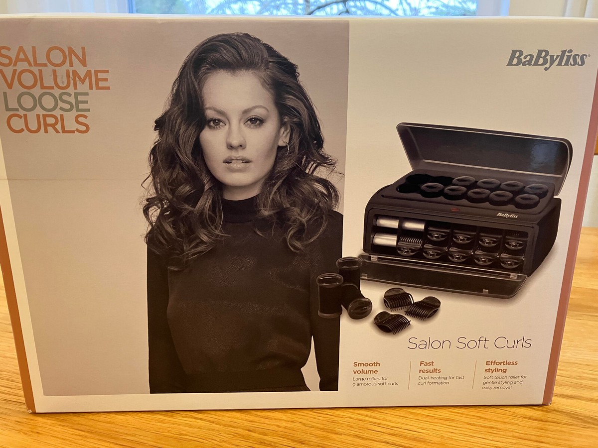 Babyliss Salon Volume Loose Curls thermo-ceramic heated hair