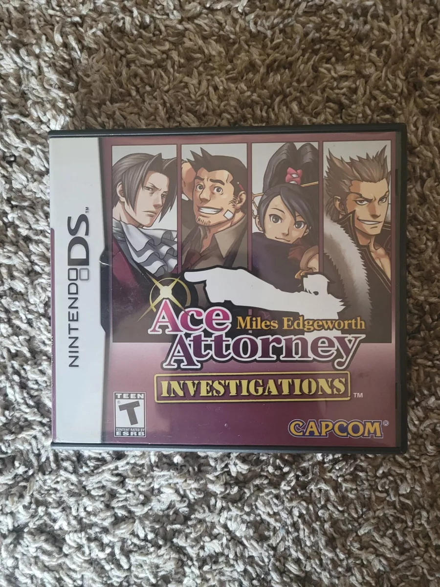 Ace Attorney Investigations: Miles Edgeworth has been added to the