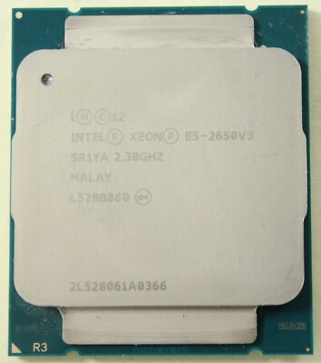 Lot 4x Intel Xeon E5-2650v3 2.3GHz LGA2011-3 SR1YA 10-Cores 25MB CPU Processors