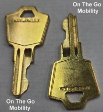 1 PRIDE MOBILITY SCOOTER KEY A126 GoGo, Celebrity, Victory, Legend, Maxima, Revo
