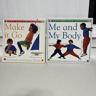 Lot Of 2 LETS EXPlore SCIence Me And MY BODY And Make It Go Number 3 And 4