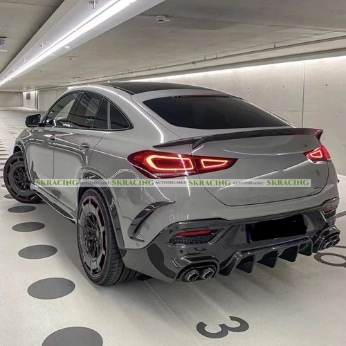 For Benz W167 C167 GLE450 GLE63 GLE53 Coupe 2020-2023 Gloss Black Spoiler Wing - Picture 6 of 9