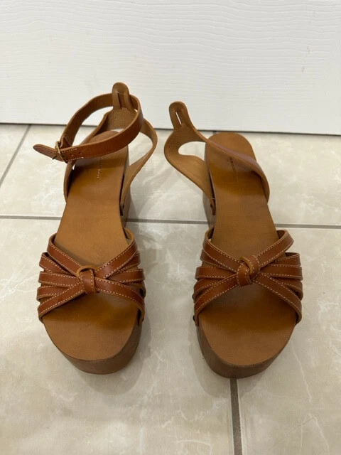 Etoile Isabel Marant Wooden Wedge Sandals EU 41,  US 9.5 wood platform Sandal