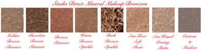 STUDIO DIRECT MINERAL PURE NATURAL MAKEUP BRONZER LOOSE PIGMENT BRONZE NEW USA