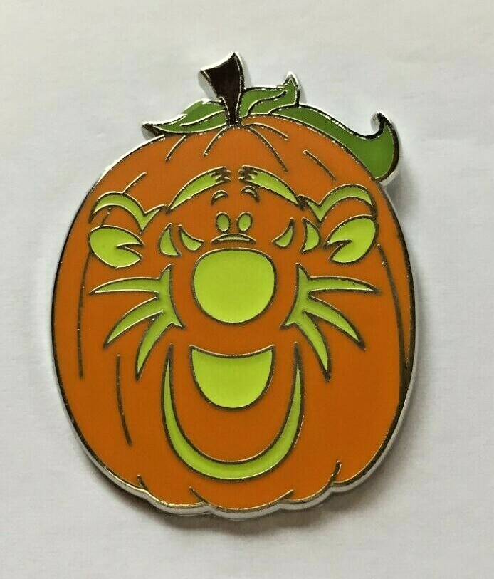 Disney Pin Badge MNSSHP 2019 -Pumpkin Mystery Pin - Tigger