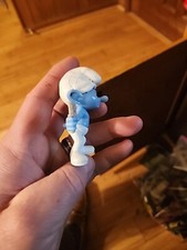 McDonald's Happy Meal Toy Smurfs Grouchy Smurf Figure 2012 3"
