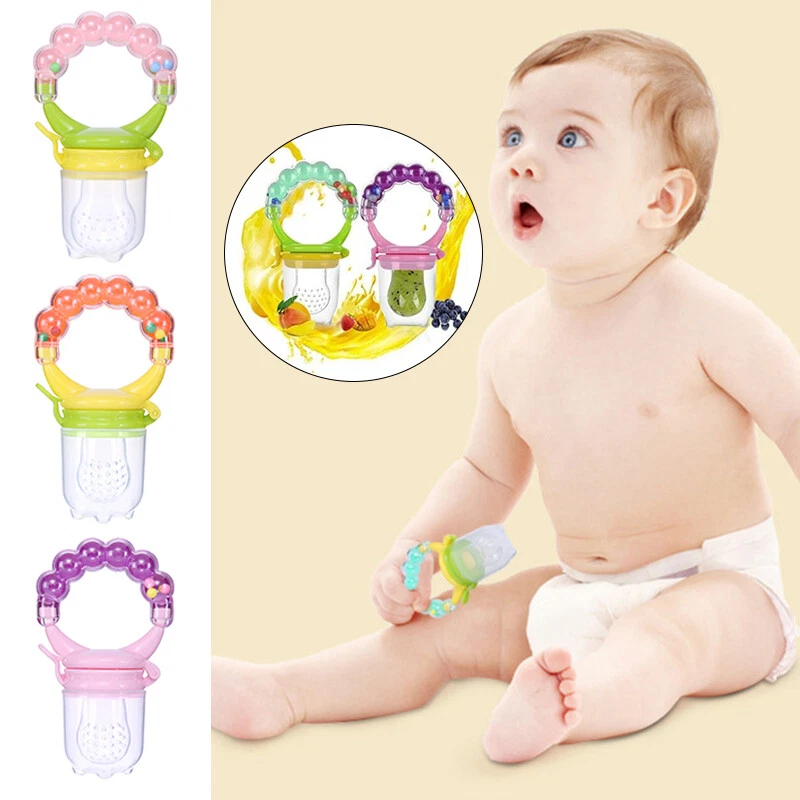 Baby Feeding Dummy Nibbles Weaning Nutrition Pacifier Fresh Food Fruit Feeder ↷ - Image 3 of 4