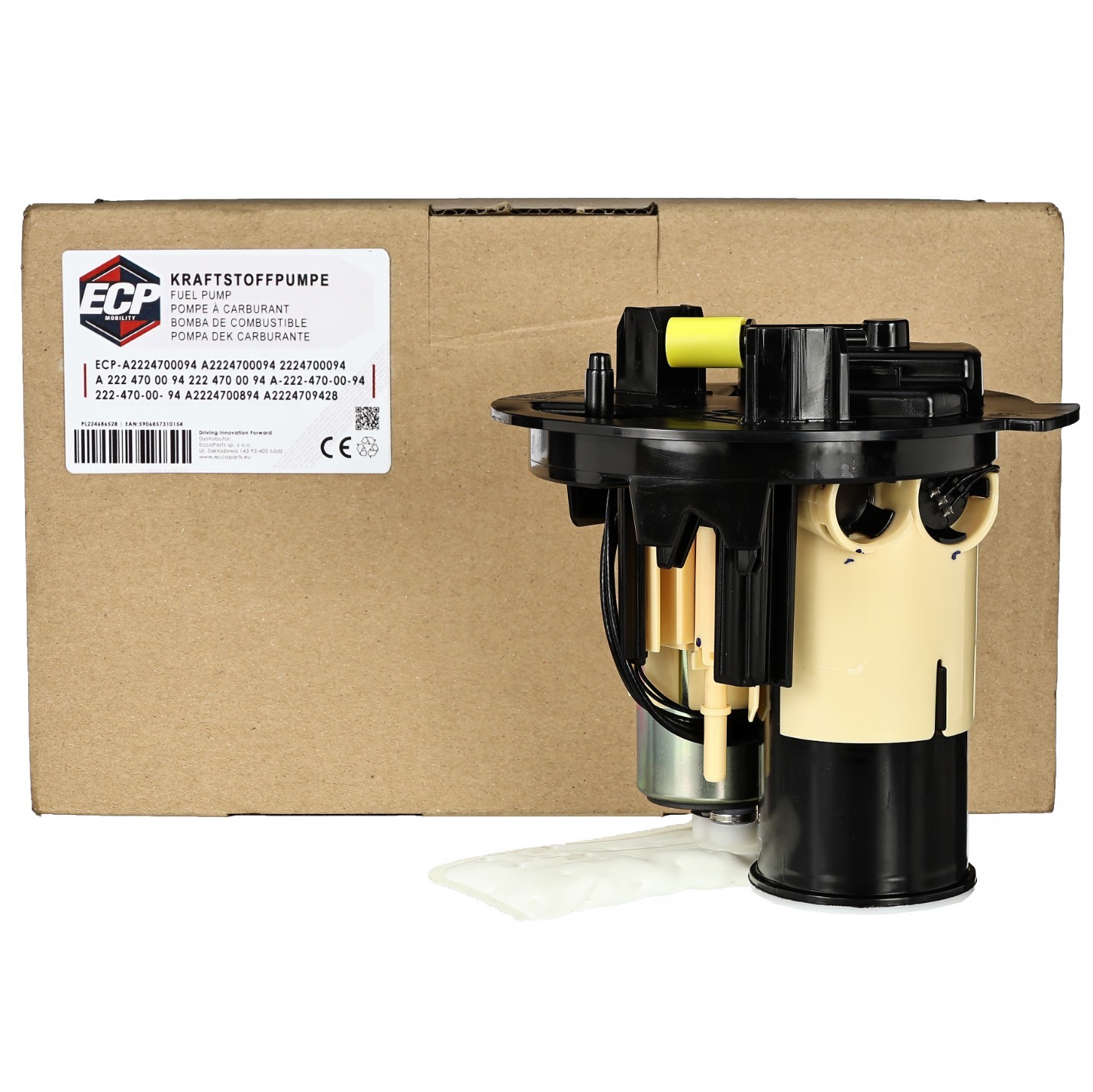 Pompe à carburant électrique A2224700094 pour Mercedes S-Classe Cabrio A217