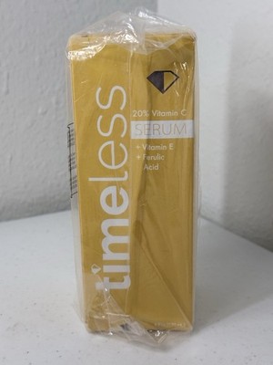 Timeless Skin Care 20% Vitamin C + E Ferulic Acid Serum  4oz/120ML SEALED