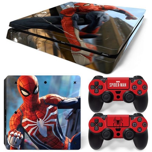 Pegatina de piel de película delgada para PS4 PS4 delgada película Spider-Man máquina delgada pegatinas - Imagen 26 de 47