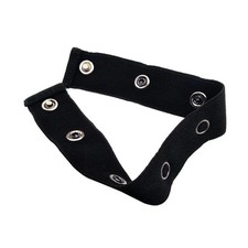 Elastic Stretch Waist Belt Jeans Pants Waist Extenders Adjustable Button for