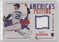 2022 Panini Chronicles America's Pastime Swatches Red Matt Manning #APS-MM x2o