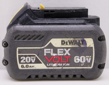DeWalt DCB606 FLEXVOLT 20V/60V MAX 6.0Ah Lithium-Ion Battery - TESTED
