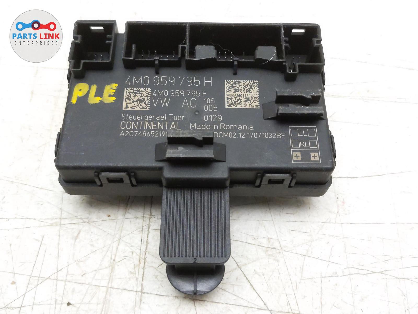 Bentley Bentayga 2016-2020 REAR+RIGHT Door control module P/N 4M0959795H