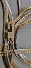 14k Yellow Gold Herringbone 20" Chain Necklace -3.75 Grams - Stamped & Tested — photo 9