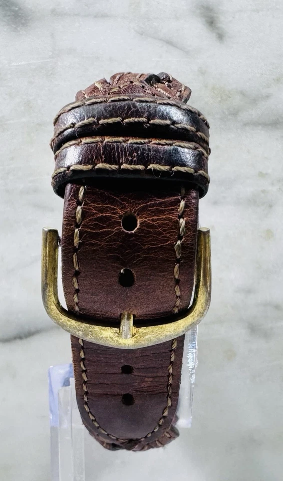 Reloj Hombre Armitron Cuarzo Vintage Tono Dorado Día Fecha Vestido Funcionamiento Batería Nueva Foto 3 de 4