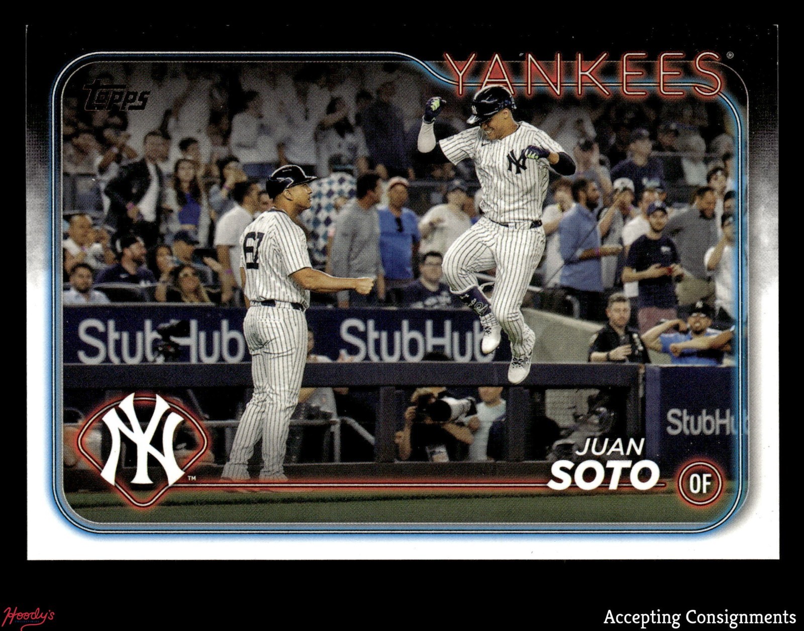 2024 Topps Update Golden Mirror Image Variation #US1 Juan Soto SSP YANKEES