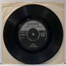 Roy Orbison Cryin London 45 1961 Crying