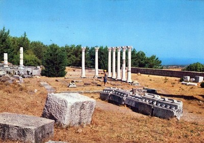 Greece Kos Asklepieion Temple of Apollo Ruins #SAW705