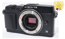    880 shots N MINT Olympus PEN E-P5 16.1MP Digital Camera Black From JAPAN