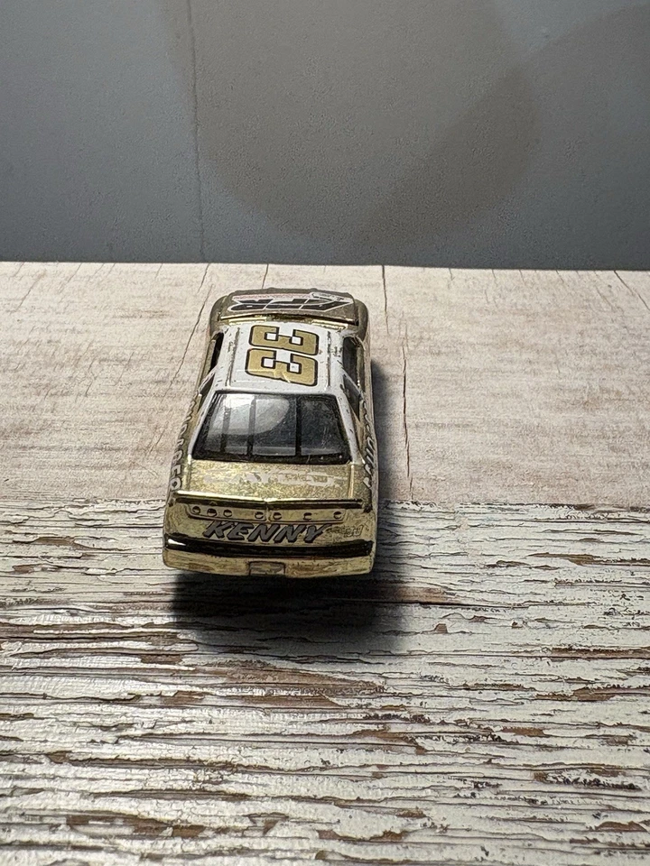 NASCAR Racing Champions Ken Schrader’s Chevy #33 Gold 1/64 Diecast Toy - Image 4 of 4