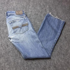 Diesel Zatiny Distressed Light Wash Boot Cut Jeans Men’s  32,33