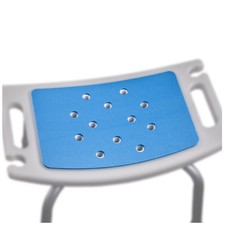 Non Slip Mat for Shower Stool, Chair Pad 14.01 x 9.31 inches, Blue