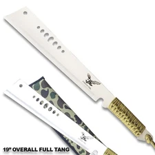 19.5" Full-Tang High Carbon Steel Blade Machete