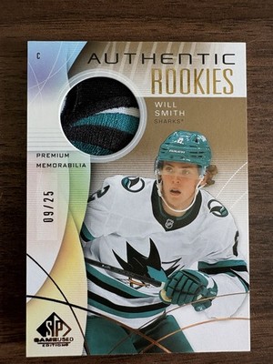 2024-25 SP Game Used Will Smith Authentic Rookies Gold Premium Memorabilia /25