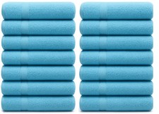 12X LARGE JAMBO BATH SHEET TOWELS 80 X 160CM 100% EGYPTIAN COTTON XXL TOWEL SET