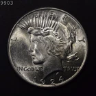 1924 Peace Dollar "CH BU"