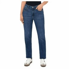 Women's Seven7 Straight Leg Blue Jeans Size 10 33/29 