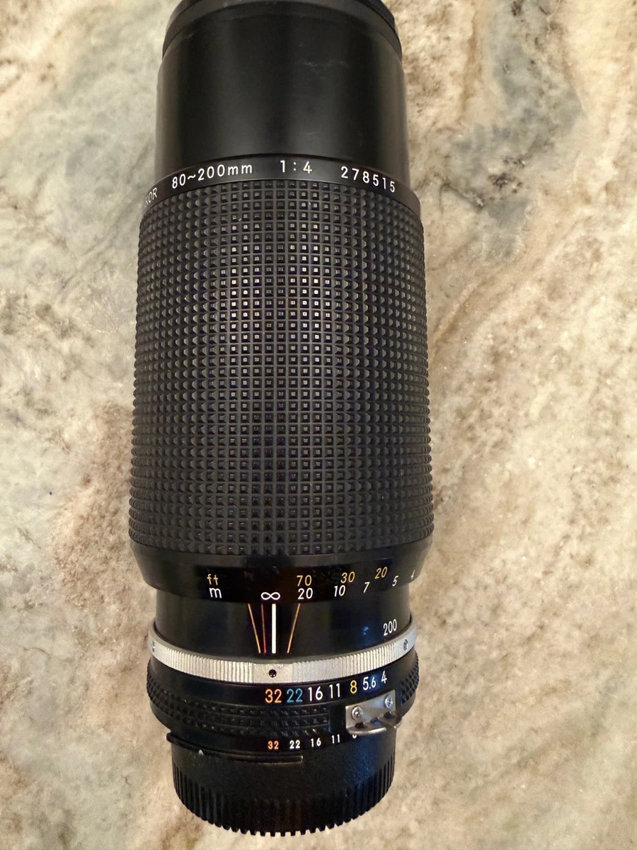 Nikon NIKKOR f/4 Camera Lenses 80-200mm Focal for sale | eBay