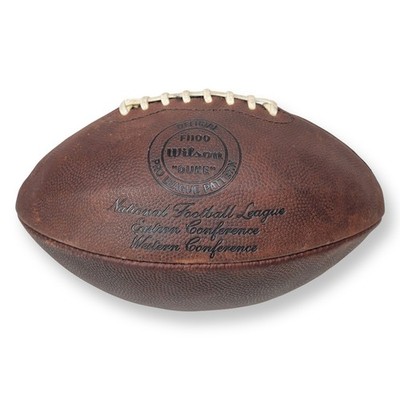 Vintage Wilson NFL Football F1100 Duke Pete Rozelle Eastern Western Pro League