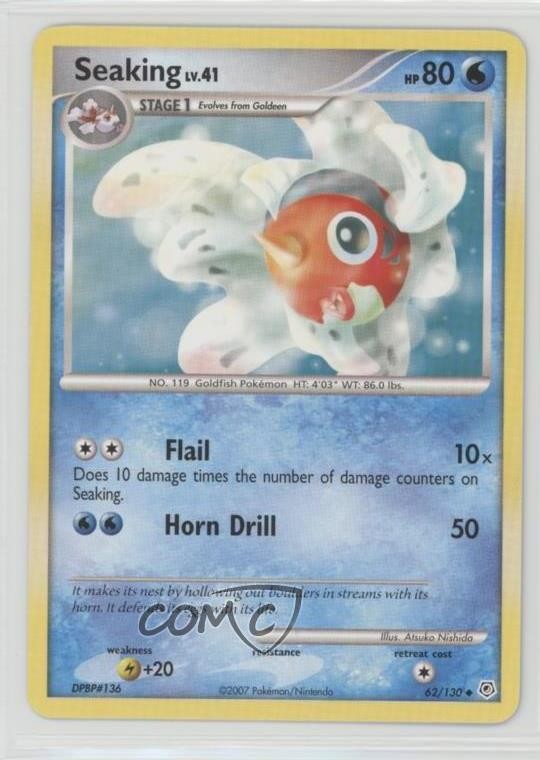 Seaking Pokémon Diamond & Pearl Base Set #62 2007