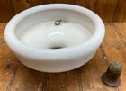 Vintage Ritter Dental Dentist Rinse Sink Bowl Spittoon Milk Glass Cuspidor - #4