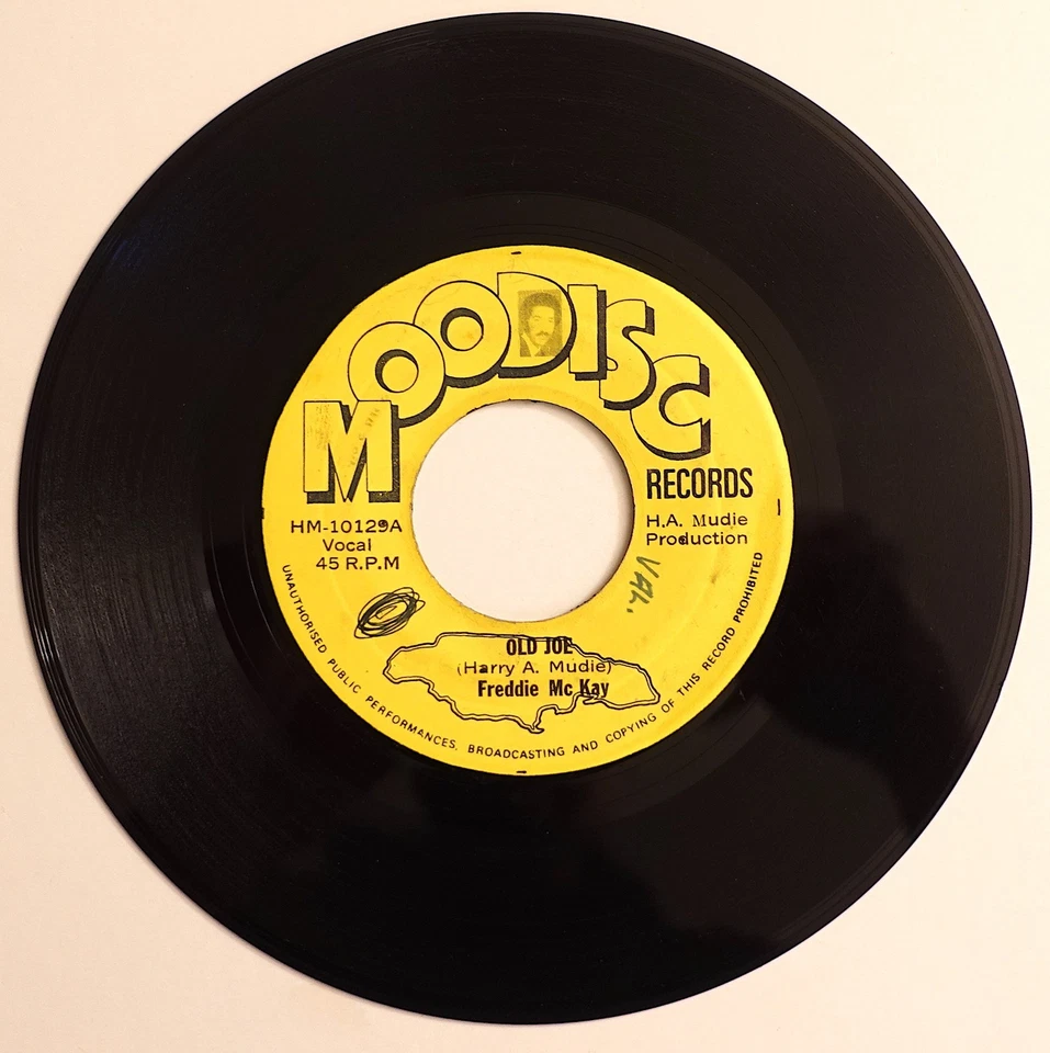 FREDDIE MC KAY , OLD JOE , MOODISC, JA PRESS , EX+ CONDITION , SCARCE ROOTS - Image 2 of 4