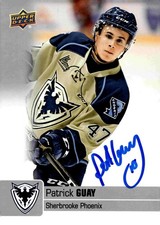 Patrick Guay - Signed 2019-20 Upper Deck CHL Card #247