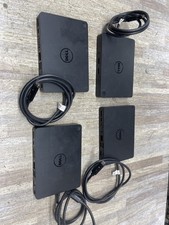 LOT OF 4 Dell WD15 K17A USB-C Dock Docking Station K17A001 NO CHARGER