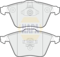 Bremsbelagsatz BremsklöTze FüR Volvo V40 SchräGheck 525 526 V50 MW C70 II