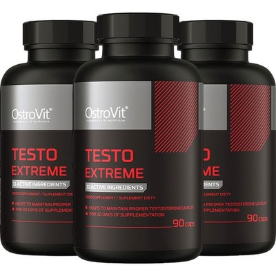 TESTO EXTREME   90-270 Kaps -Energie Vitalität Testosteronproduktion Muskelmasse