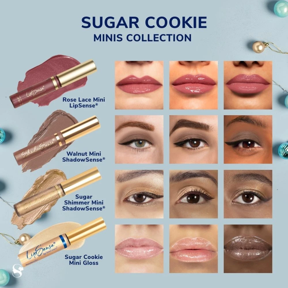 💌 **Sugar Cookie Mini Collection (2024)** LipSense by SeneGence NEW/SEALED
