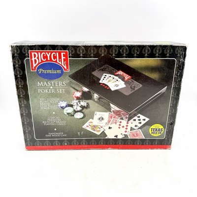 Bicycle Premium Master Poker Set BRAND NEW 100% Complete Beautiful Set