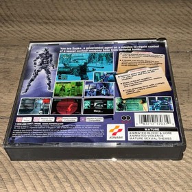 Metal Gear Solid (Sony PlayStation 1, 1999) PS1 Complete w/Manual - Black Label