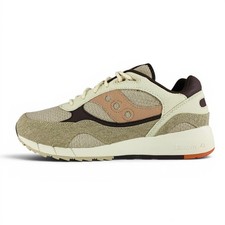 Saucony Shadow 6000 Vegan Beige Brown Mens Sh...