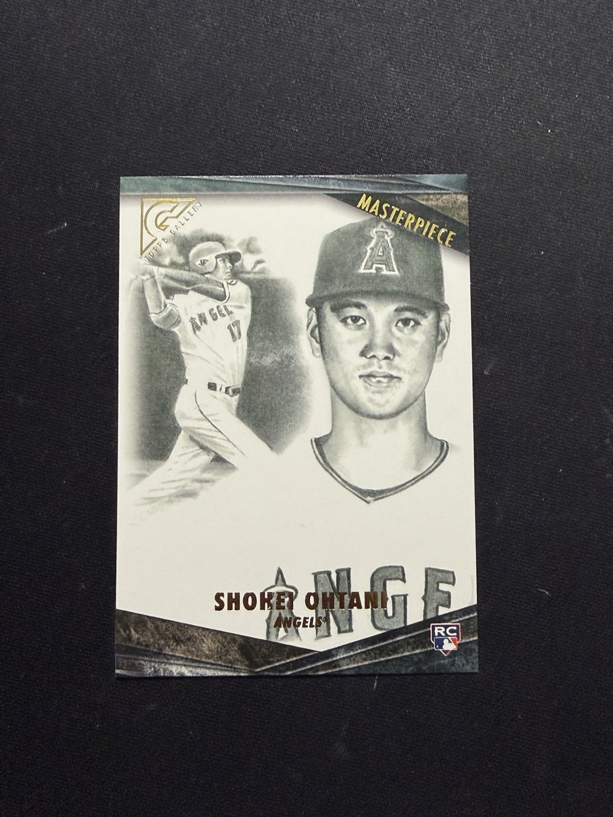 2018 Topps Gallery Shohei Ohtani #M-30 Masterpiece Rookie RC