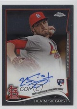 2014 Topps Chrome Image Variation Rookie Auto Kevin Siegrist #81 Auto 1rb3