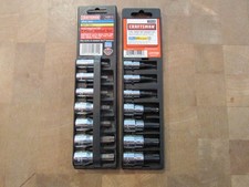 Craftsman 7-pc Torx Bit Socket Set 34449 42614 14 38 Drive T15 T20 T25 T30 Craftsman 7-pc Torx Bit Socket Set 34449 42614 14 38 Drive T15 T20 T25 T30